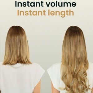 Platinum Blonde Hair Extensions for Instant Volume